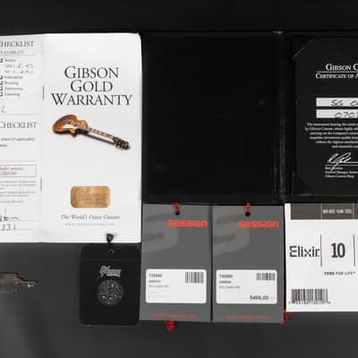 2017 Gibson Custom Shop SG Custom - Ebony | USA Long Neck Tenon 490R 498T Humbucker 3.17kg | CoA OHSC image 18