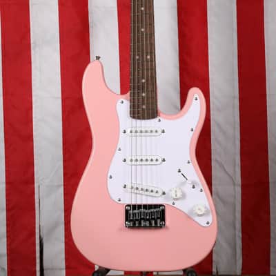 Squier Mini Stratocaster - Shell Pink