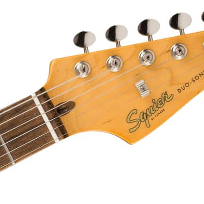 Squier Classic Vibe Duo-Sonic HS Electric Guitar - Lake Placid Blue image 4