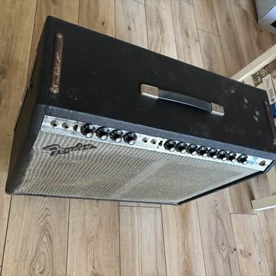 Fender Pro Reverb Silverface 70-Watt 2x12" Guitar Combo image 3