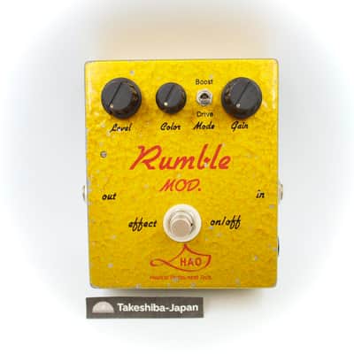 HAO Rumble Mod. Overdrive Guitar Effect Pedal 0303RMOD0148 | Reverb