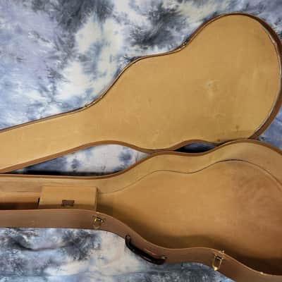 Vintage RARE 1950 Gibson Branded L5 L7 Arch Top Brown Soft Shell Guitar Case image 10