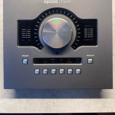 Universal Audio Apollo Twin QUAD MKII Thunderbolt Audio Interface 2010s - Dark Grey image 1