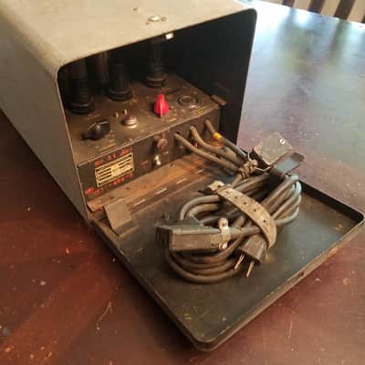 RCA Rare Military Projector Tube Amp MI-1356 Monoblock 6L6 PP for PH-398 PG-200 EQ 1949 - Black Wrinkle Paint image 3