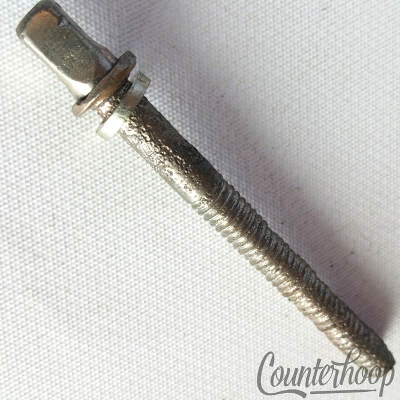 Ludwig/Leedy 2 1/16"Tension T-Rod Snare/Tom Drum Nickel Plating Vintage 40s-50s image 1