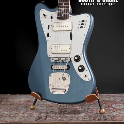 Deimel Firestar - Charcoal Blue / Natural Aluminum. Novak pickups + Leslee Circuit. NEW, (Authorized Dealer) image 1