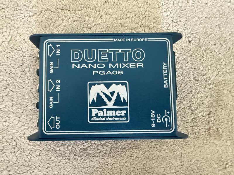Palmer Duetto Nano Mixer – Mint, Boxed & Under Warranty image 1