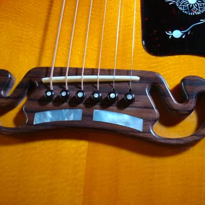 Gibson J 200 Custom 1994 - Cherry Sunburst image 16