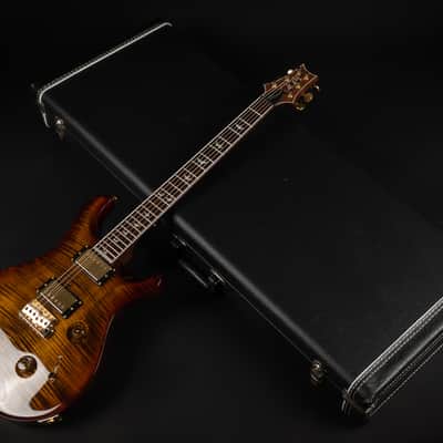 2015 PRS 30th Anniversary Wood Library Custom 24 Flame 10-Top - Black Gold | USA Core Solid Rosewood Neck Gold Hardware Kloppmann HB57 Pickups | CoA OHSC image 25