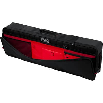 Gator Pro-Go Series Slim 61-note Keyboard Bag w/ Micro Fleece Interior and Removable Backpack Straps G-PG-61SLIM image 7