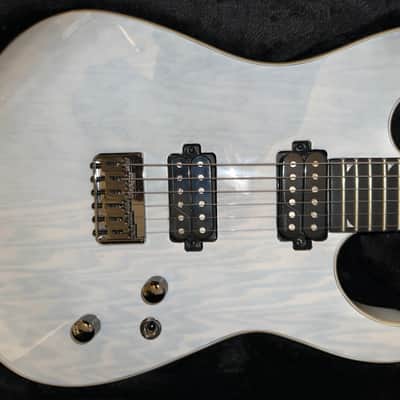 Jackson Pro Series SL2A MAH HT Soloist 2021 - Unicorn White - Pickups Upgrade & HSC image 2