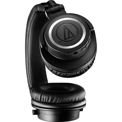 Audio-Technica ATH-M50xBT2 Wireless Bluetooth Headphones, Black, Open Box (Very Good) image 4