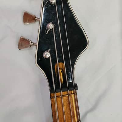 Soviet Tonika Rare 4 String Vintage Bass Guitar, Made in USSR image 6