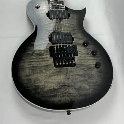 ESP E-II Eclipse FR Charcoal Burst CHB Floyd Rose Fluence Electric Guitar + Case - B-Stock image 10