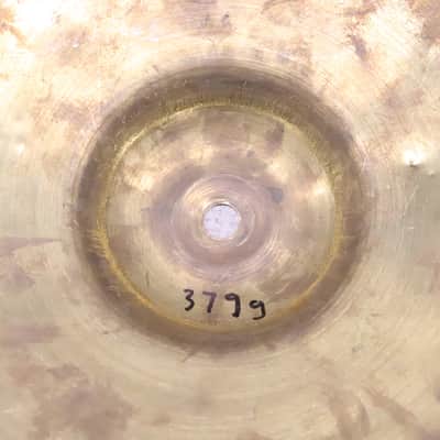 Japanese 12" Hi Hat Cymbals Pair Vintage 1960's 374g/379g image 14