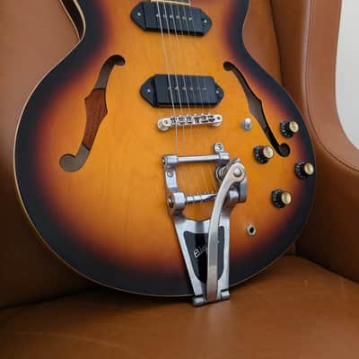 ​Epiphone Casino – Tastefully Upgraded w/ Boutique Vintage Vibe P90s (Pete Biltoft) & Bigsby B7 image 2
