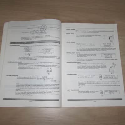 Casio CZ-3000 Vintage Synthesizer -Original Manual Package-Rare - 1986 -Brochure image 6