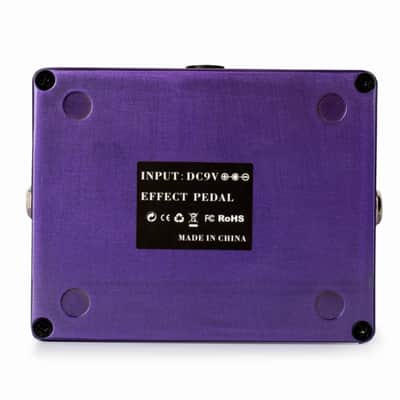 Caline CP80 Ragnarok Reverb Delay Effects Pedal Repeat Preamp Acoustic Electric Guitar Pedal True Bypass Metal Purple CP-80 image 5