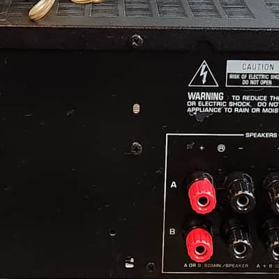 Yamaha Yamaha RX-395 is a classic 1996 stereo receiver 1996 - Black image 7