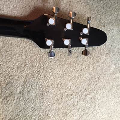 Mahar Flying v 2000s Blue Sunburst image 6