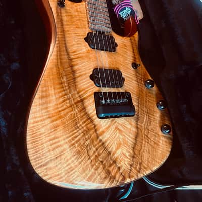 EBMM BFM John Petrucci Signature JP15-6 Trans Gold Japanese Maple image 7