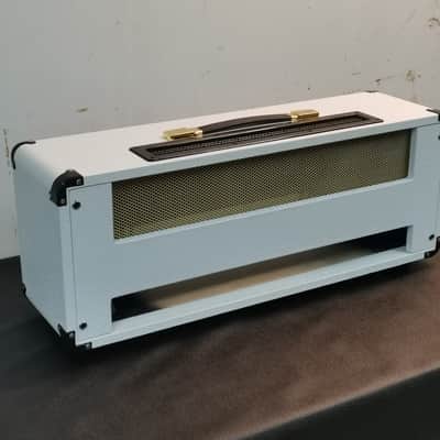 Marshall JMP 2203 2204 / Plexi / Bluesbreaker / JTM / 18W style Headshell Gehäus / White Amp Shell image 8