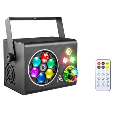 BEAM-BOX 40W RGBY LED DMX Motion Light Box Strobe DJ Stage Party Fixture Pack image 2