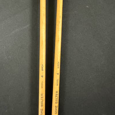 VINTAGE Mike Balter 4B Mallets, Medium Light Green Rubber, Birch-EXCELLENT #1 image 7