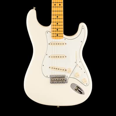 Fender Limited Edition American Vintage II 1973 Stratocaster Olympic White With Case image 1
