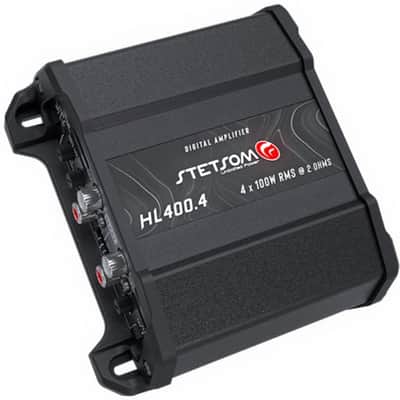 Stetsom HL400.4 2ohm Class D Full Range Amplifier 4 Channel 400 Watts, RCA Input image 3