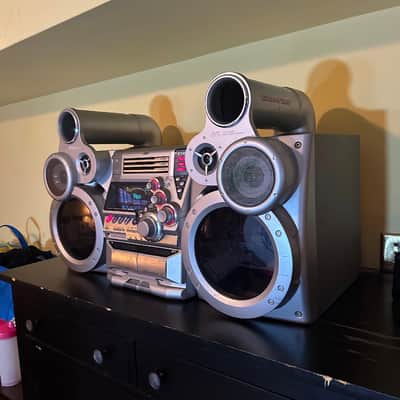 JVC Compact Stereo System MX-GT90 CD Dual Cassette Freshly Serviced Top Modelš„ image 8