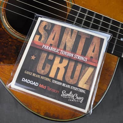 Santa Cruz Cordas De Tensão Parabólicas Para Violão, Baixa/média Tensão Disponível - Foto 2