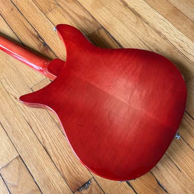 1979 Rickenbacker 320 Fireglo Flamed Electric Guitar w/ OHSC image 10