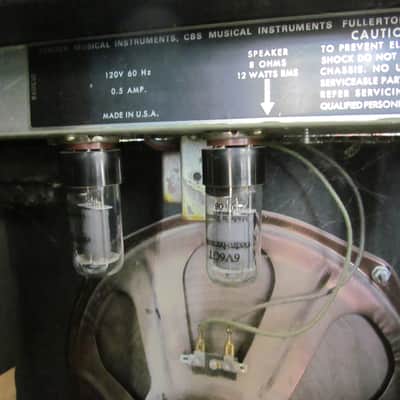 Fender 1975 Musicmaster Bass Amplifier image 5
