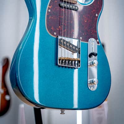 G&L Tribute ASAT Classic Emerald Blue RW image 2
