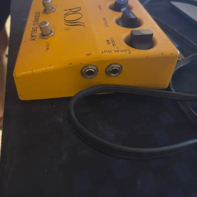 Ross Stereo Delay R80 1970s - With three Reticon SAD1024 BBD And US Power Plug image 2