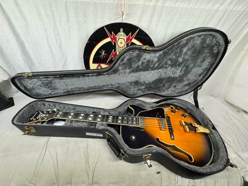 Ibanez GB10SE-BS gb10 se George Benson Signature Archtop Hollowbody Jazz Guitar with Case 2017 image 1