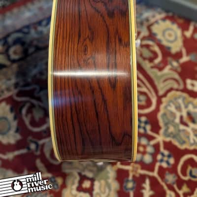 Yamaha FG-580 Acoustic Guitar – Natural – Nippon Gakki Japan – Includes Original Chipboard Case – Used Very Good image 7