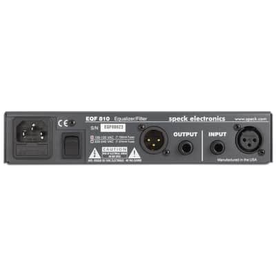 Speck Electronics EQF 810 Parametric Equalizer image 2