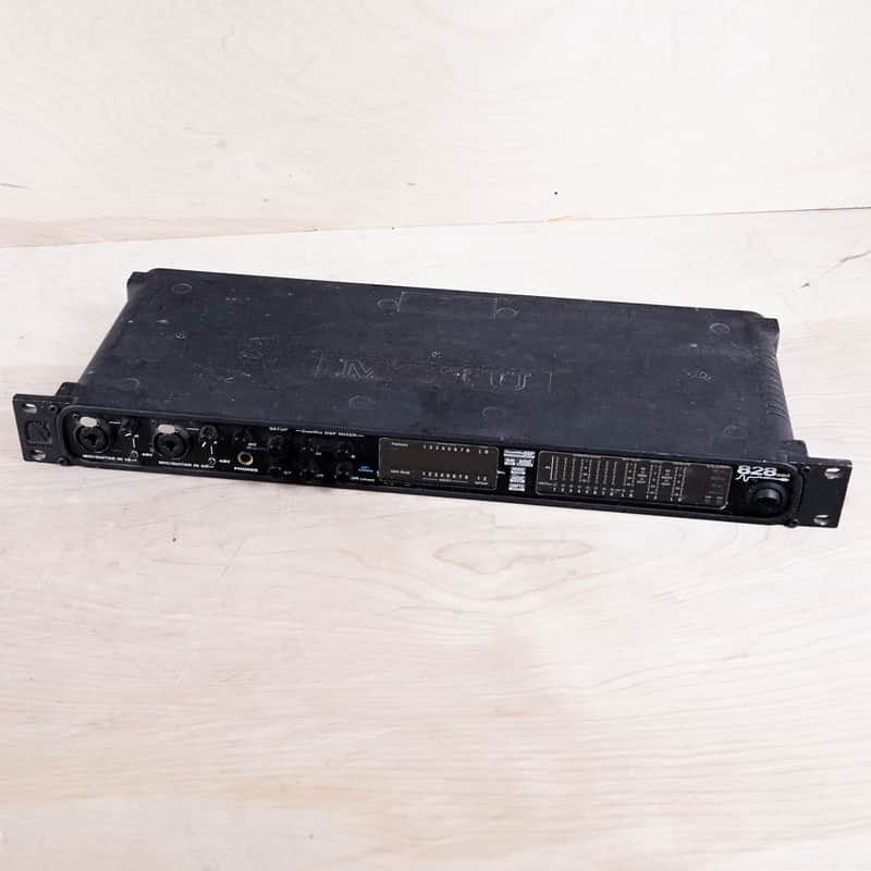 MOTU 828 Mk II Firewire Audio Interface 2000s - Black As-is image 1