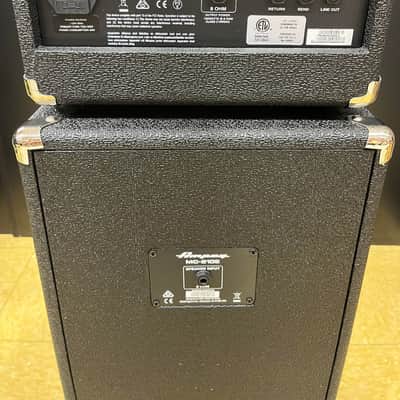 Ampeg Micro CL 100-Watt 2x10" Compact Solid State Bass Amp Stack image 4