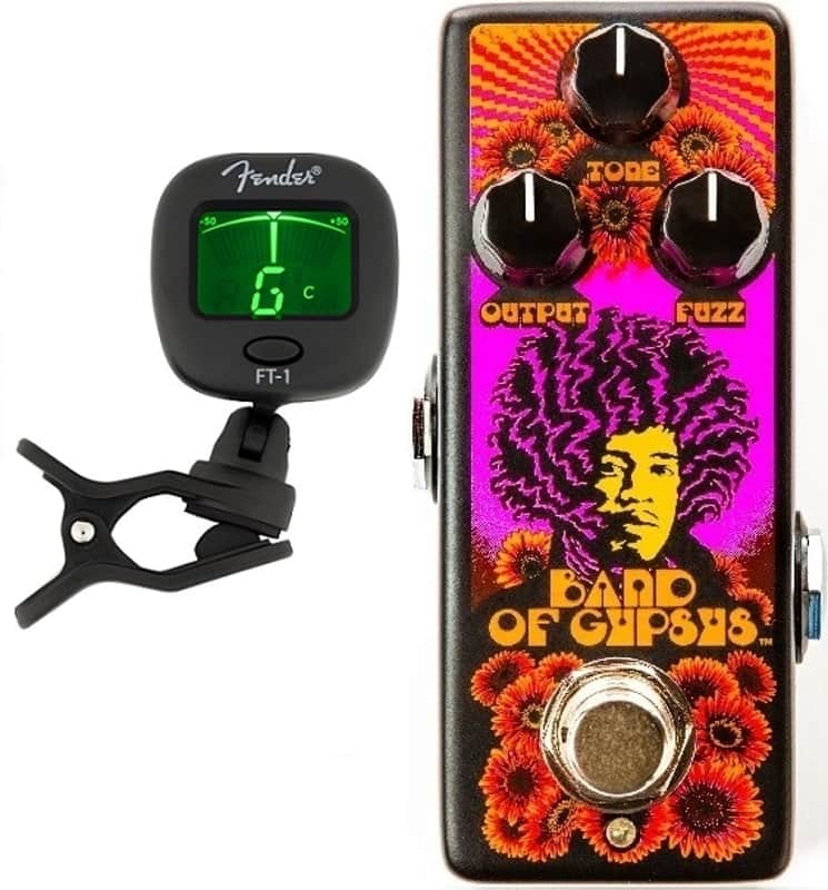 Dunlop JHMS4 Authentic Hendrix '68 Shrine Series Band of Gypsys Fuzz - w/Free Fender Tuner image 1
