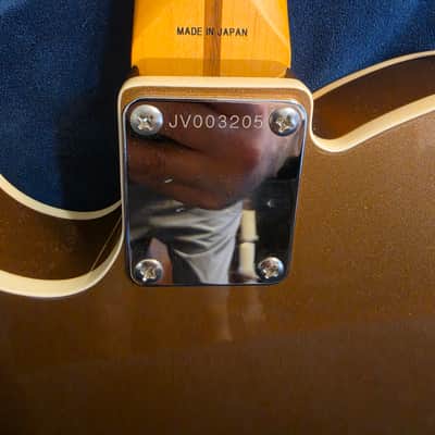 Fender JV Modified '60s Custom Telecaster 2022 - Present Firemist Gold image 5