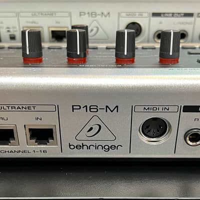 Behringer Powerplay P16M w/ 4 Personal Mixers and P16D Distribution Module and Mounting Hardware image 5