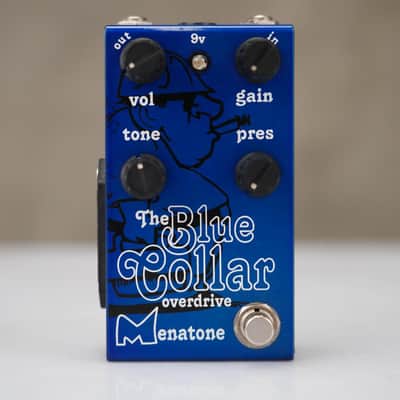 Menatone The Blue Collar Overdrive Guitar Effects Pedal #58792 image 2