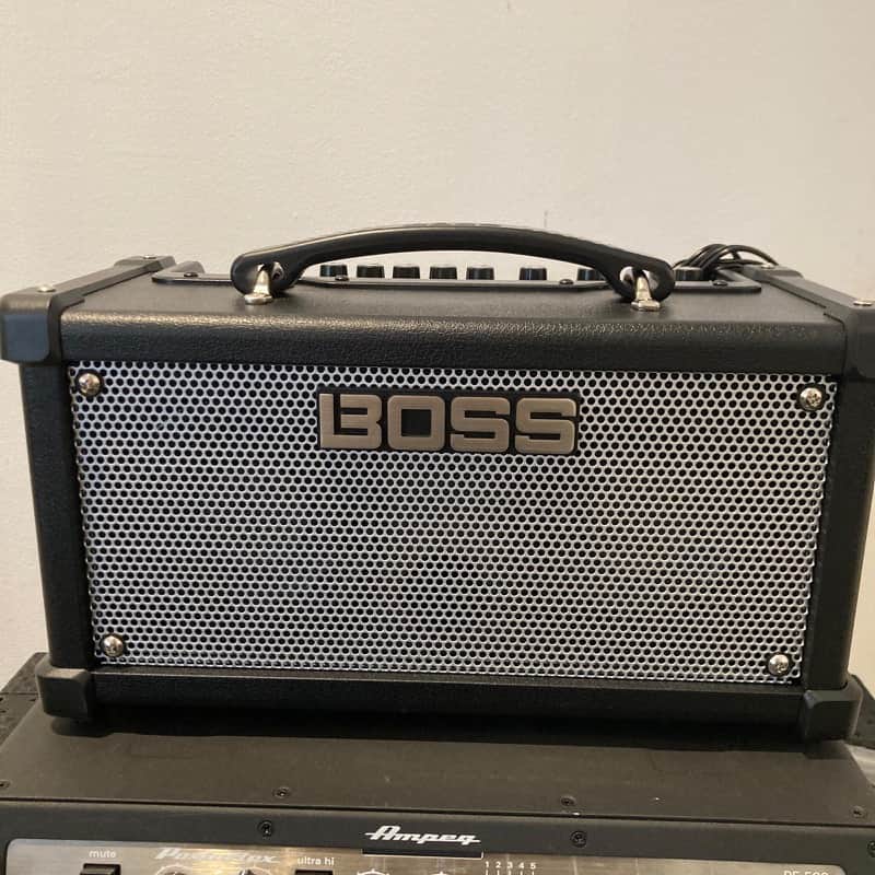 Boss Dual Cube LX 10-Watt 2x4" Stereo Digital Modeling Guitar Combo 2022 - Present - Black image 1
