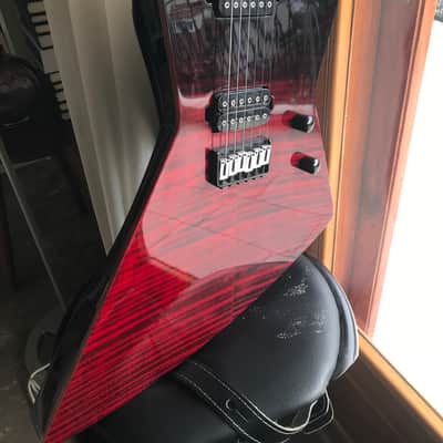 Chapman Explorer - Ghost Fret Black Blood Standard V2 2019 - Black Blood image 13