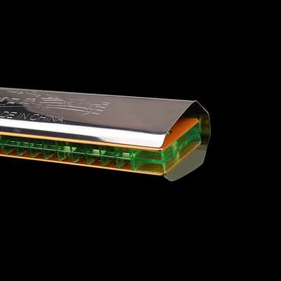 Swan Echoing Harmonica 24 Holes C Key Aluminum Board Stainless Steel Cover Board Harmonica In Paper Box Musical Harps image 6