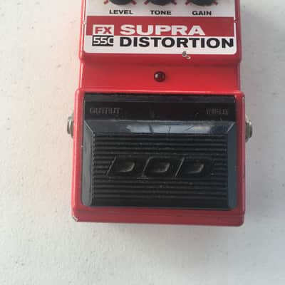 DOD Digitech FX55C Supra Distortion Rare Vintage Guitar Effect Pedal image 1