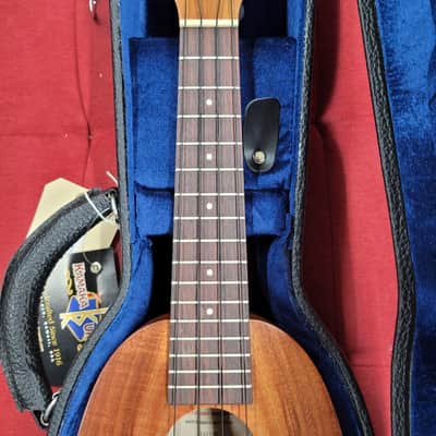 Kamaka HP-1 Pineapple Ukulele with Case 2025 - Solid Koa image 3